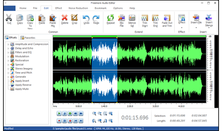 Edit Audio Files