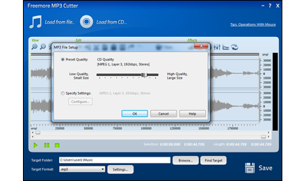 Adjust by Presets or Parameters