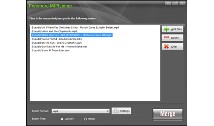 merge mp3s os x