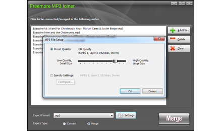 merge mp3 files into one mac
