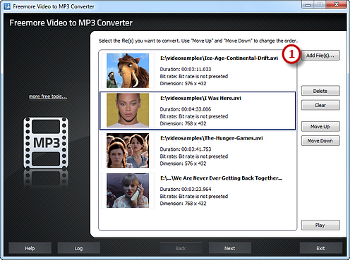 Add Video Files