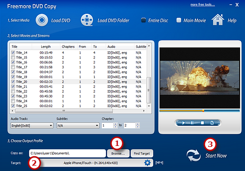 Preset Output Settings