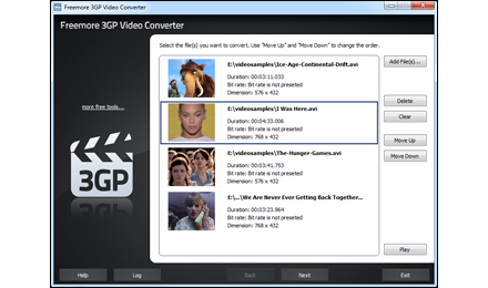 Batch Convert Video to 3GP