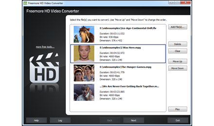 Batch Convert HD Videos