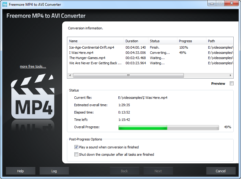 Windows 10: Free AVI to MP4 Converter Free Convert AVI