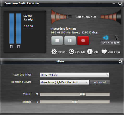 Freemore Audio Recorder