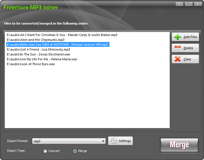 Freemore MP3 Joiner 5.1.8 full